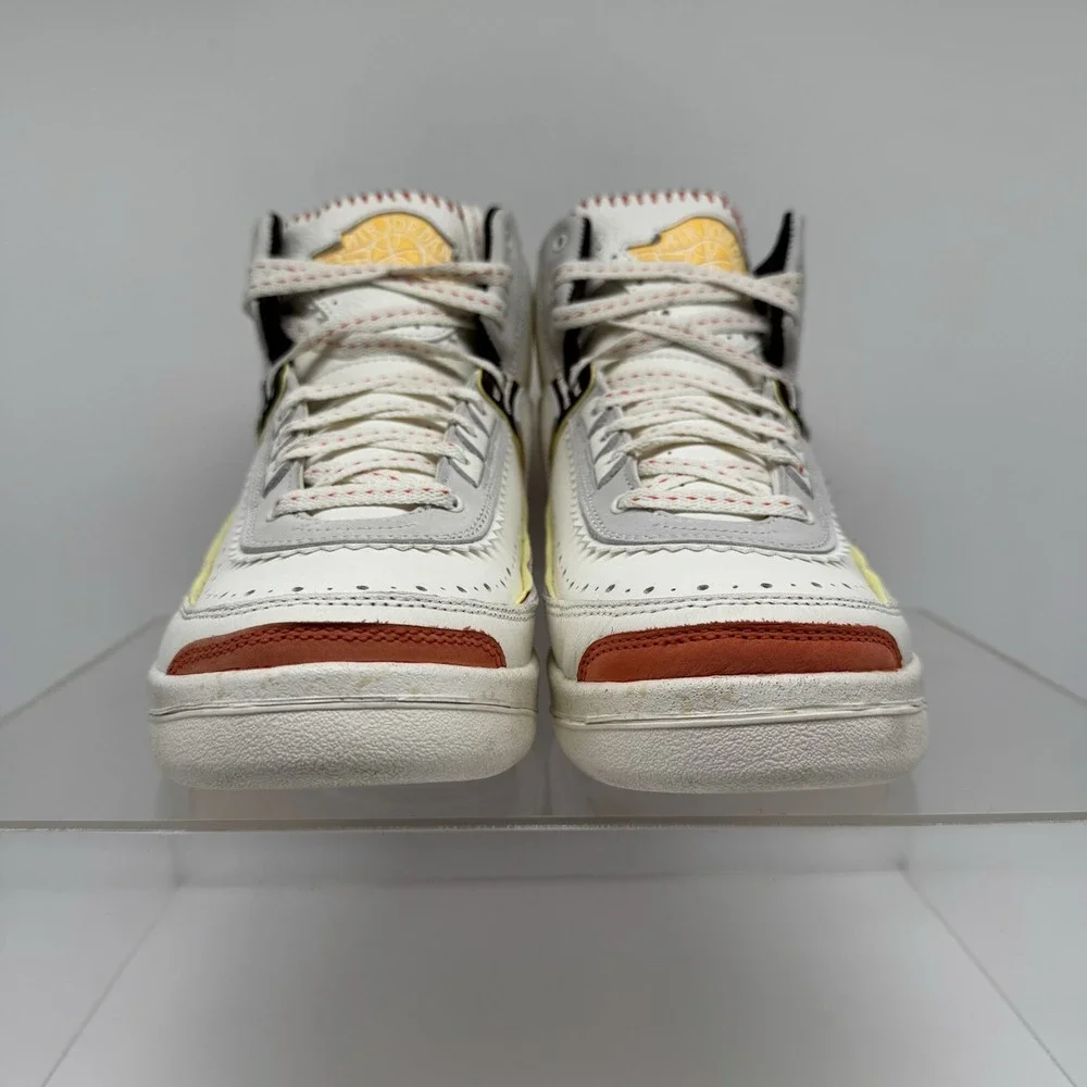 Men's Air Jordan Retro 2 II Maison Chateau Rouge Chicago Youth DO5254-180 Size 9